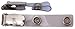 Produktbild Hosenträger-Clip B mit ID-Strap aus weichem PVC, Transparent Verchromter Hosenträger-Clip, weiches PVC-Band