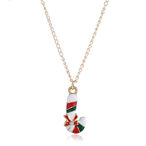 Collar De Papá Noel, Pendientes, Pulsera, Colgante De Aleación, Decoraciones Navideñas para El Hogar, Feliz Año Nuevo 2021, Adornos, Regalo-T