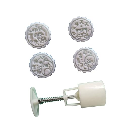 Molde para tartas de luna, sello de galletas, festivales, pastas de frijoles, pasteles, Año Nuevo chino, molde para entusiastas de la repostería