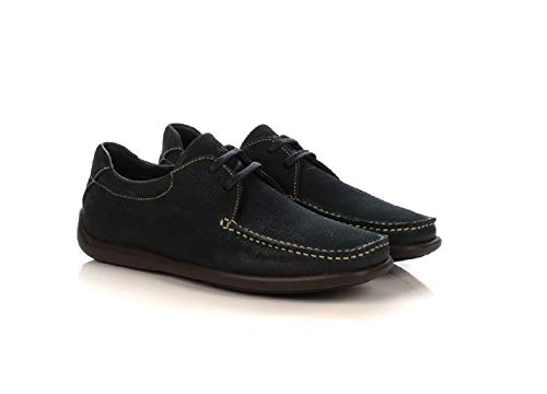 Chaussures de bateau homme confortables pour flâner en ville et en bord de mer modèle Frau 1475