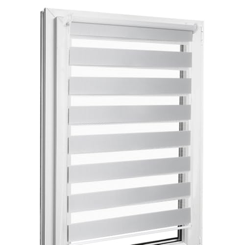 Home-Vision® DuoRollo Klemmfix, Doppelrollo ohne Bohren mit...