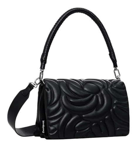 Desigual bolso bandolera bolso de hombro Curie Dortmund Crossbody Bag Black negro