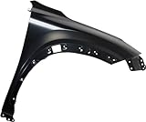 Go-Parts - Front Fender for Lexus NX200T/NX300/NX300H 2015-2021, Right (Passenger) Side, Primed (Ready to Paint), Steel, Replacement 2016 2017 2018 2019 2020