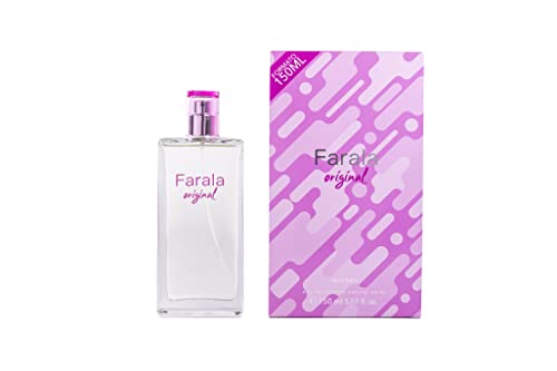 FARALA – Original 150 ml, Perfume de Mujer, Colonia Perfumada, Eau de Toilette Femenina, Fresca y de Larga Duración, Aroma Floral