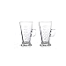 Price comparison product image Costa V Shapped Latte Glasses 2 Pack Genuine Product Size Large 440ml