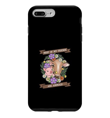Most Of My Friends Are Animals (�r�[�K���x�W�^���A���X�e�[�g�����g) �X�}�z�P�[�X iPhone 7 Plus/8 Plus �p
