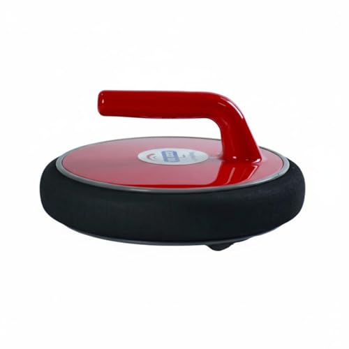 Yunmeryker Bola de Interior Disco de Desafío Equipo Deslizante Piedra Recreativa Juego Familiar Adecuado para Adultos Niños Reuniones Familiares Oficinas, Rojo, 180MM
