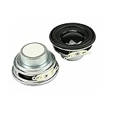 Wnuanjun 2 stücke 1,5 Zoll Bluetooth Lautsprechereinheit 4Ohm 3w 40mm Full Range Computer Lautsprecher Multimedia Tragbare Lautsprecher DIY. Gummizand