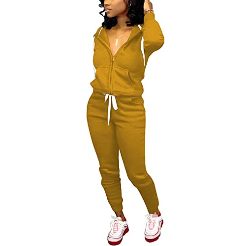 Image of Nimsruc Workout Sets For Women 2 Piece Outfits Sexy Summer Sweatsuits Jogging Suits Casual Bodycon Tracksuits