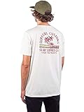  Rip Curl Heren T-Shirt Da Nang S.I. Tee Off White S