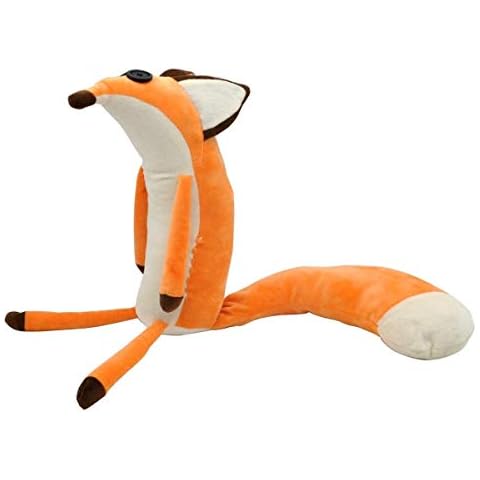 The Little Fox Le Petit Fox Plush Doll Puppet Toy, Fox Throw Pillow Orange Fox Cartoon Sleeping Stuffed Toy for Prince Christmas/Birthday/Party Cover