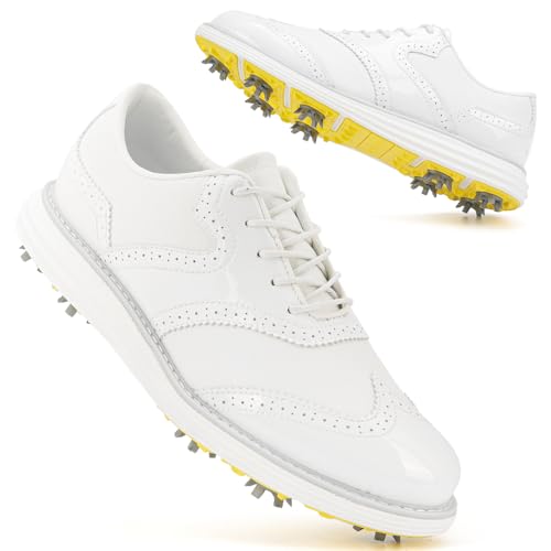 Image of Men Golf Shoes Professional 9 Spikes Comfortable Outdoor Golf Training Sport Sneakers for Men