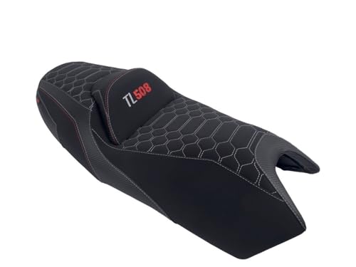 Housse de selle SYM Maxsym TL508 étanche et antidérapante à coutures blanches