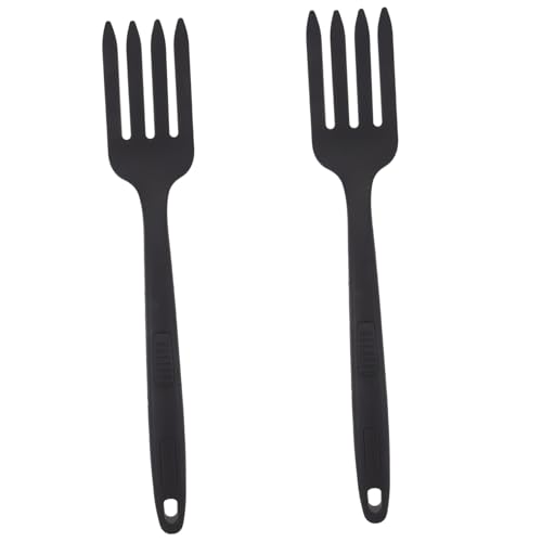 Garneck Healthy Safe Silicone Pasta Fork Perfect for Family Restaurant Hotel Camping