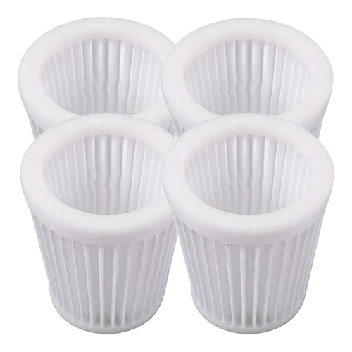 QPOGRMJR Repuesto de Filtro HEPA, Compatible con aspiradoras Bosch Gas 18V-Li 14.4V (Paquete de 4)
