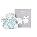 KALOO Plume - Peluche Patapouf ourson vert d'eau - 25 cm K969986