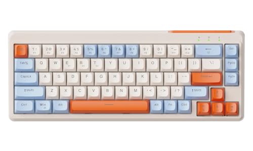 【Ampia Compatibilità】 Questa versatile tastiera per PC è completamente compatibile con macOS, Windows, Linux e altri, rendendola la soluzione all-in-one perfetta per tutti i tuoi dispositivi. Che tu la stia utilizzando con un desktop, un laptop o passando da un dispositivo all'altro, garantisce prestazioni fluide e senza interruzioni su tutte le piattaforme, offrendo un'esperienza di digitazione flessibile e affidabile sia per il lavoro che per il gioco.