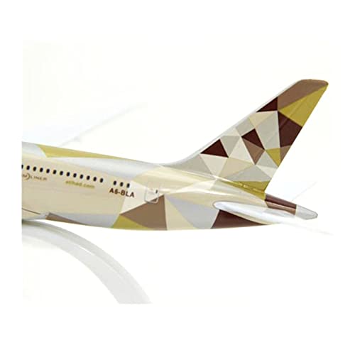 Modèle Boeing B787 de 20cm avion miniature en métal pour s'amuser dans la chambre