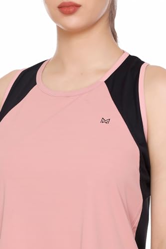 Image of White Moon Women's Gym Tank Top Combo | Pack of 2 Sleeveless Sports T-Shirts for Running, Training & Yoga