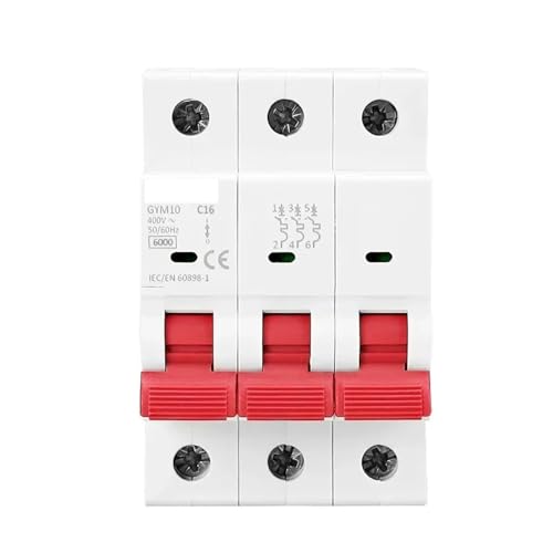 Interruptor de 3 polos evite sobrecargas en motores de 400V con este MCB 63A 2