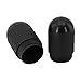 Plastic Protective Cap for Bike Pump,Compatible with for DAHON Folding for Bicycle Seatpost,Bottom Cap for P8 SP8 P18 083 Pump - Black,2-Pack（2PCs）