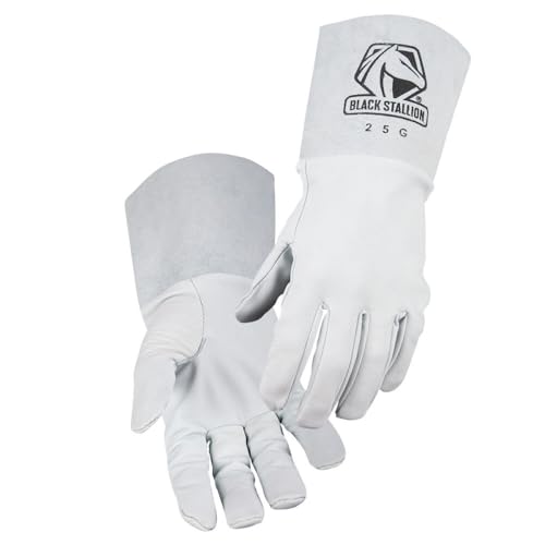 31vgUT3WfVL. SL500 Revco 25GM Grain Goatskin TIG Welding Gloves, Medium