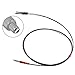 ZEFOXETO Paialu Diffuse Reflective Digital Fiber Optic, Opposite Fiber Optic Sensor, Diffuse Optical Fiber Probe Sensor Cable Line- for Power Systems Railway Monitoring FRS-410 M4