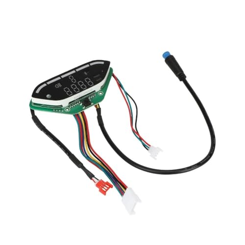 NINMORTH E9T - Patinete eléctrico para tablero de control principal e instrumento de visualización, tablero de plástico para mayor seguridad de frenado