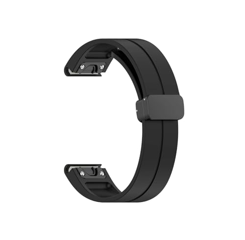 26 22 20mm�V���J�Q���^���x���g�ɓK������Garmin Fenix 7 7X 6X Pro 5Plus 6S 7S 3HR Forerunner 965 945(Black B,For Fenix 5s 6s 7s)