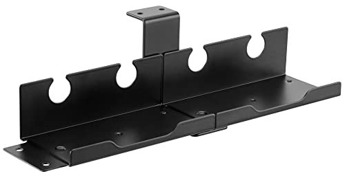 mywall Soporte para regleta HZ29L, soporte para regleta de escritorio, soporte para regletas, soporte para mesas, sistema de gestión de cables en el lugar de trabajo, regletas organizador Cover