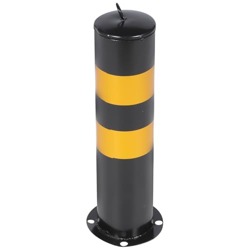 Poteau pour jaune de sécurité acier anti-collision voies de circulation