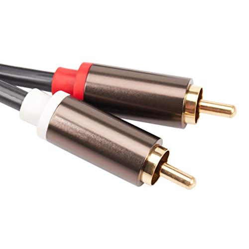 Câble double XLR vers double RCA 1,5 m pour studio maison - 2