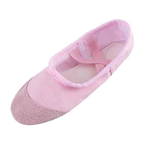 Qianly Ballet Shoes for Girls, Fashion Soft Dance Shoes, for Gymnastics, Ballet Fitness Pink
