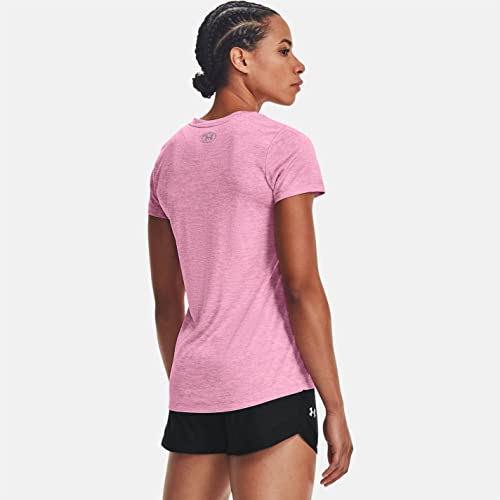 Image of Under Armour Womens Tech V-Neck Twist Short-Sleeve T-Shirt