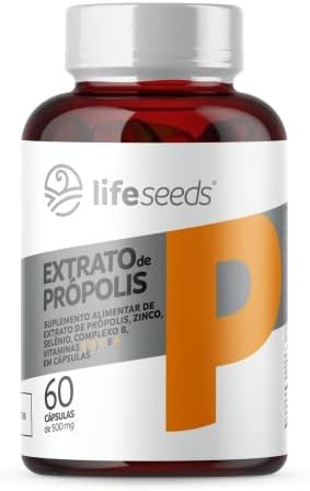 Extrato de Própolis em Cápsulas 650mg + Vit D3 2000ui + Vit Compl...
