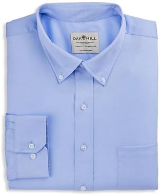Pinpoint Oxford Performance Dress Shirt - Sizes XL - 8XLT | Designed Exclusively for Big & Tall Men