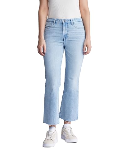 Buffalo David Bitton Women's Kim High Rise Cropped Jeans