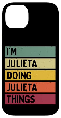 I'm Julieta Doing Julieta Things �ʔ��� ���� �X�}�z�P�[�X iPhone 14 Plus �p