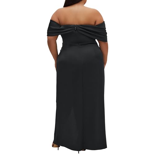 Image of City Chic Women's Plus Size Maxi Cocktail Dress - Paloma