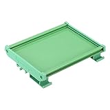 MECCANIXITY PCB DIN Rail Mount Carrier, Circuit Board Mounting Holder 100x150mm Green