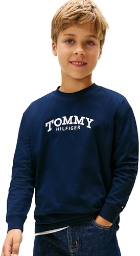 Tommy Hilfiger Jungen Monotype Print Ls Kb0kb10052 L/S T-Shirt,...