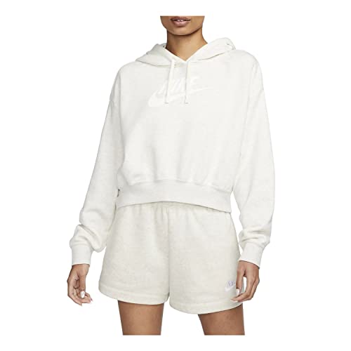 Nike Sportswear Club Fleece Damen Oversized Crop Graphic Hoodie Größe...
