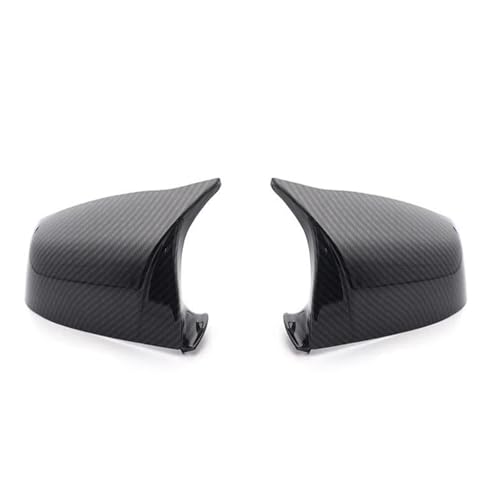 AFAFOMOKPK �ɓK�� 5 6 7 �V���[�Y E60 E61 E63 E64 F06 F07 F10 F11 F13 F01-F04 �J�[�{���t�@�C�o�[�p�^�[�����T�C�h�E�C���O�o�b�N�~���[�J�o�[�L���b�v(Carbon Fiber Look)