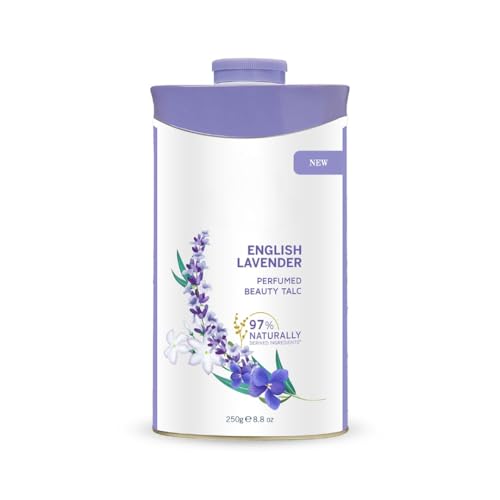 English Lavender Perfumed Talc 100g by MH