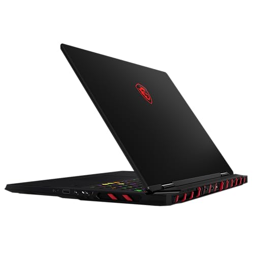 MSI Raider 18 HX AI 18" 120Hz UHD+ Gaming Laptop: Intel Core U9-285HX, NVIDIA Geforce RTX 5090, 64GB DDR5, 2TB NVMe SSD, Thunderbolt 5, Wi-Fi 7, Win 11 Pro: Black A2XWJG-069US - Notebook - Immagine 5