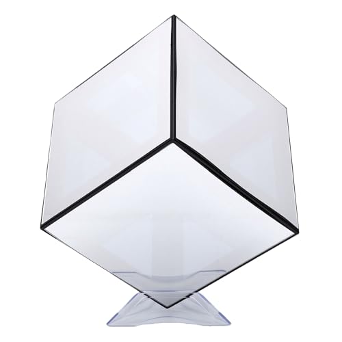 Lumière Cube Infini 3D GOWENIC avec Lampe Miroir LED Tactile et Décoration Table