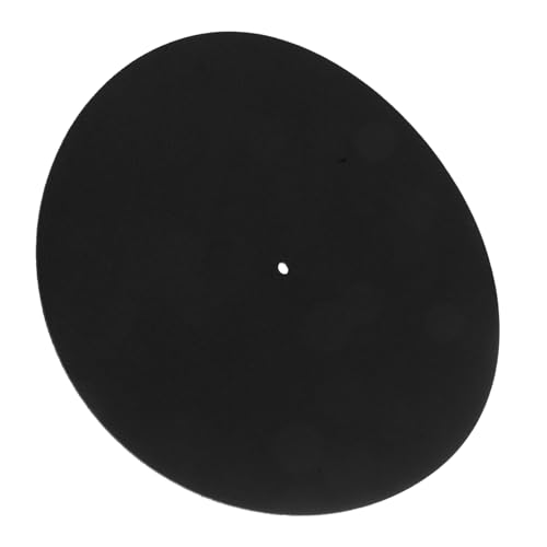 Abaodam Universal Turntable Pad Felt Record Mat for Records Turntable Mat Nonslip Base for Noise Reduction and Stability