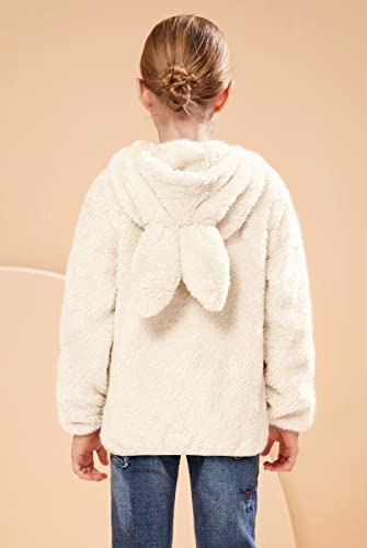 SOLOCOTE Boys Girls Sherpa Fleece Coats Long Sleeve Full Zip Kids Jacket3