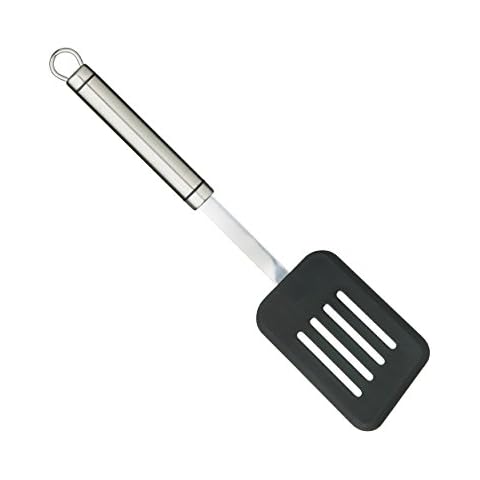 KitchenCraft Professional Slotted Turner with Nylon Head Cover