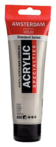 Amsterdam Standard Series Acrylfarbe Tube 120 ml Silber 800 (17098002)